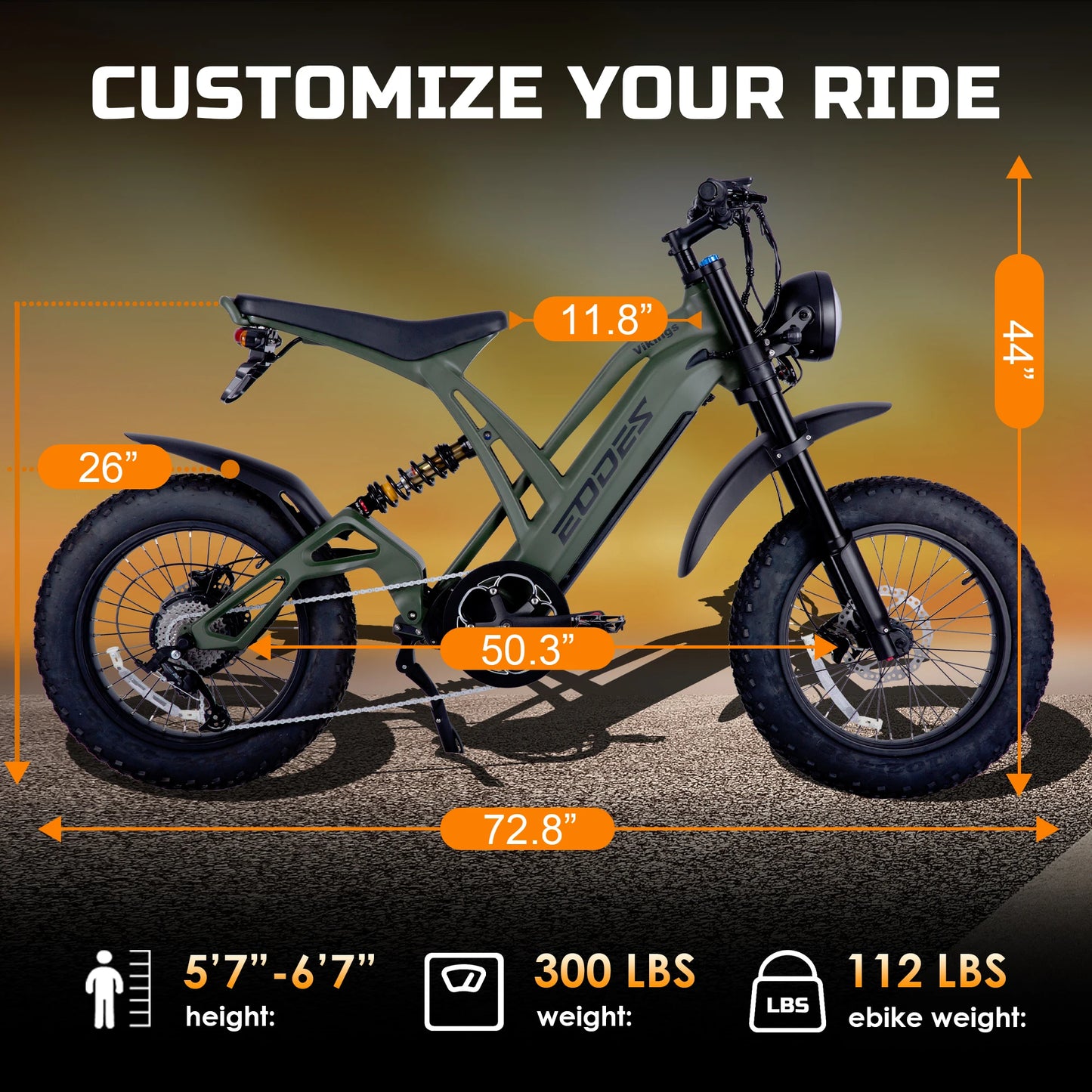 Electric off-road mountain adult bicycle