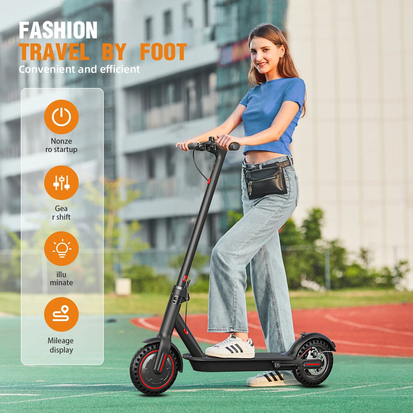Lightweight Carry Fold EScooters 350W