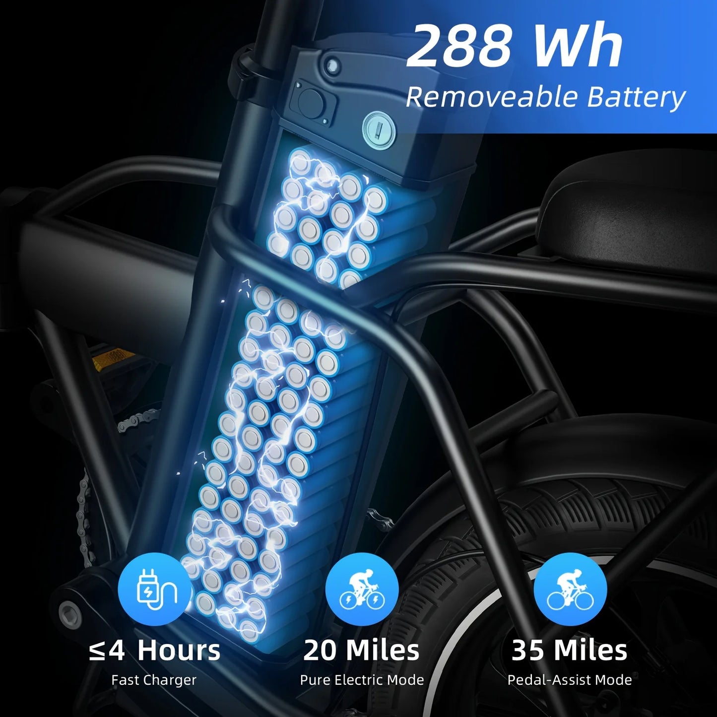Folding adult electric bicycle