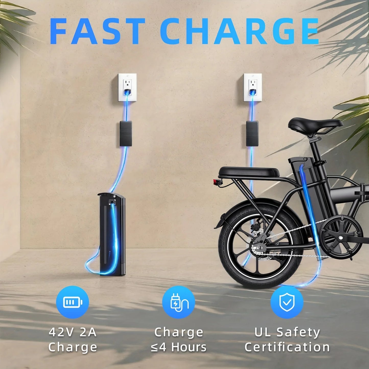 Folding adult electric bicycle