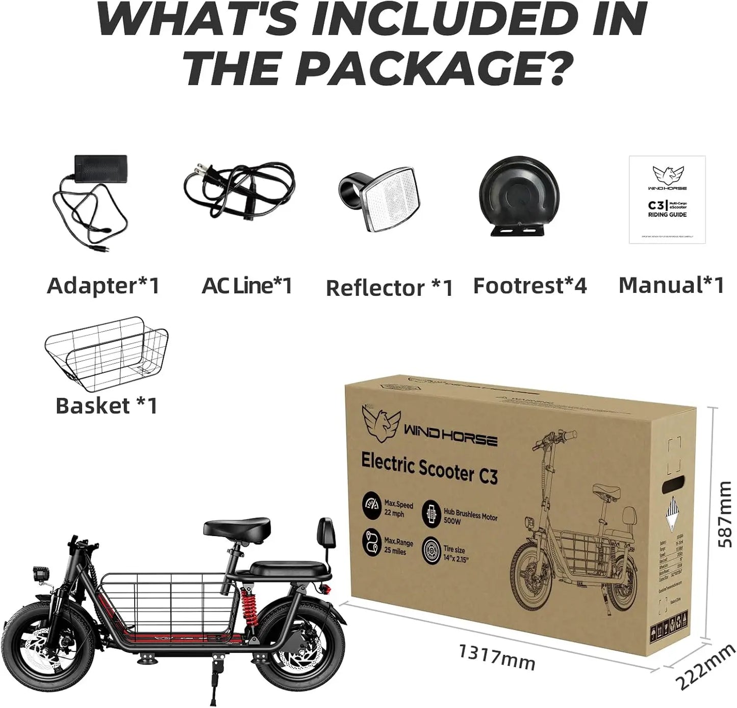 850W peak adult electric scooter