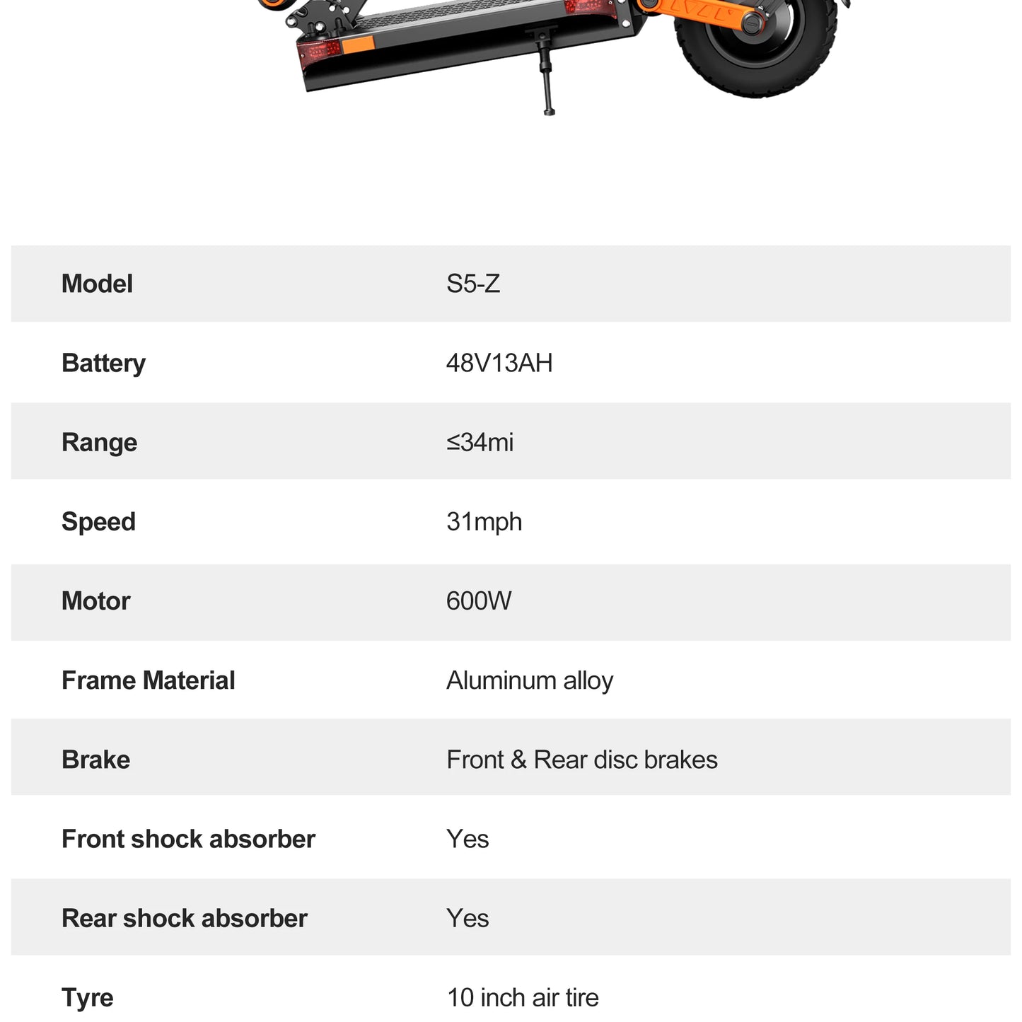 Electric Scooter 600W