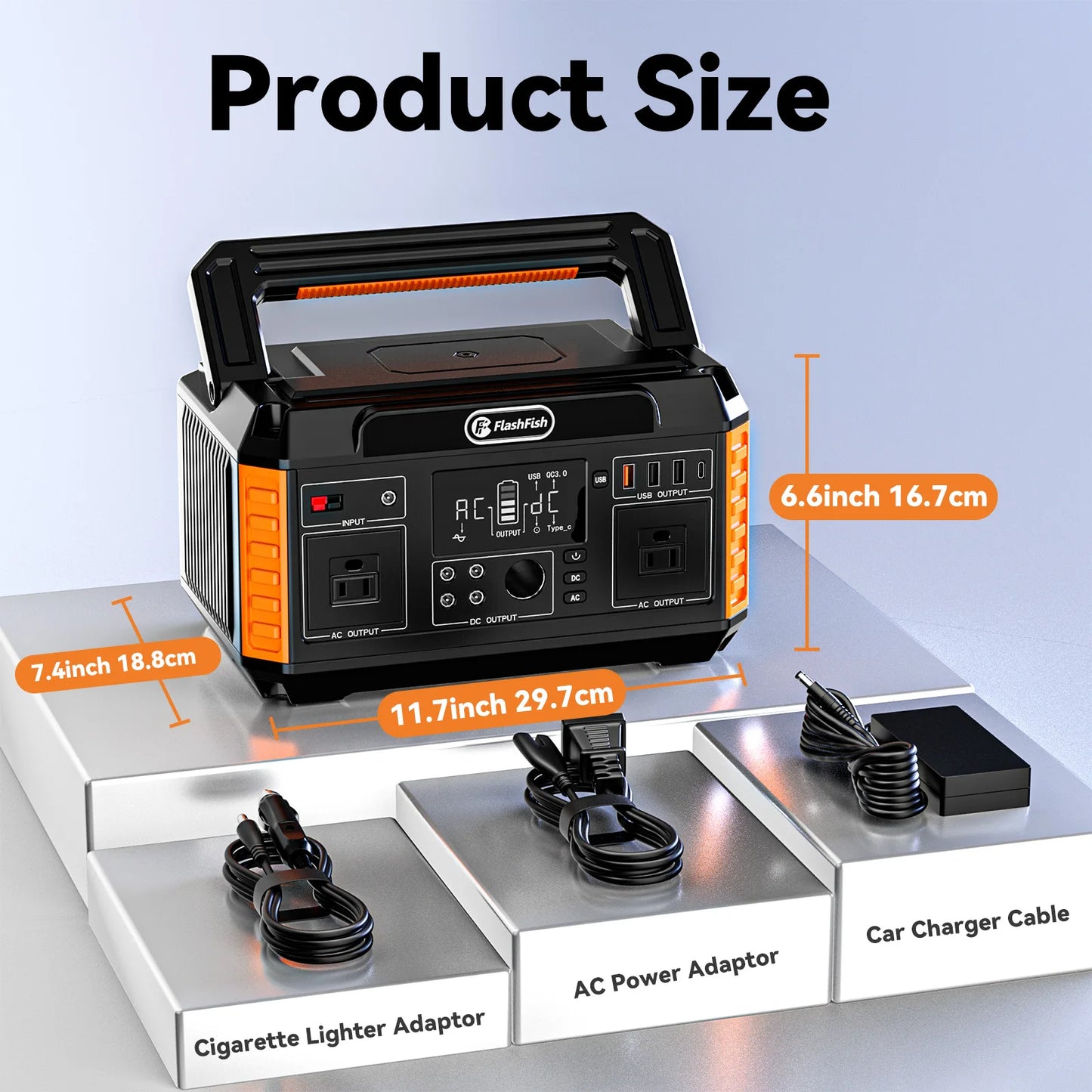 Portable generator 200W-560W solar generator