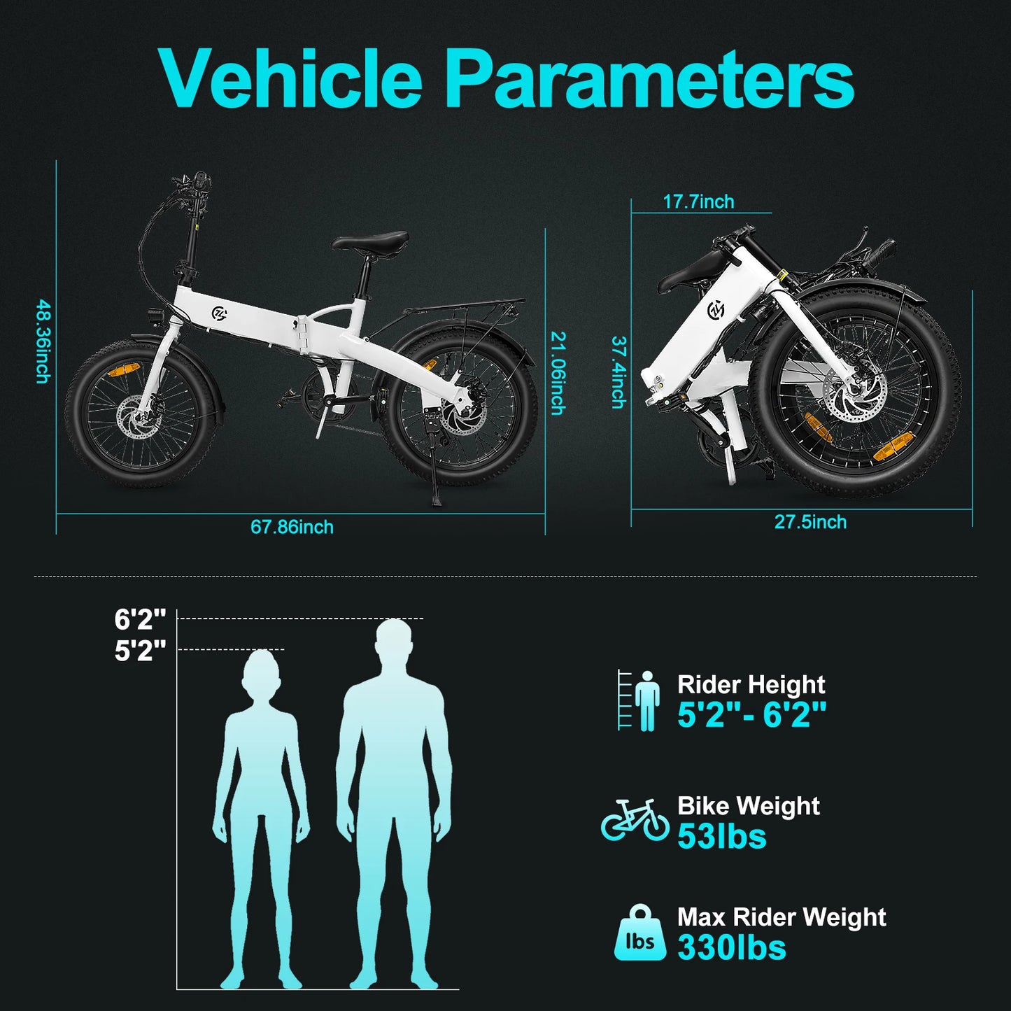 500W electric bicycle