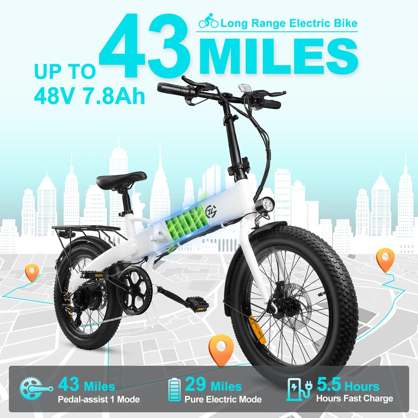 500W electric bicycle