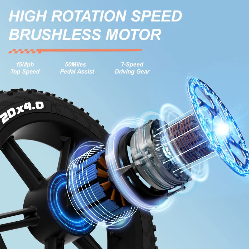 750W electric bicycle