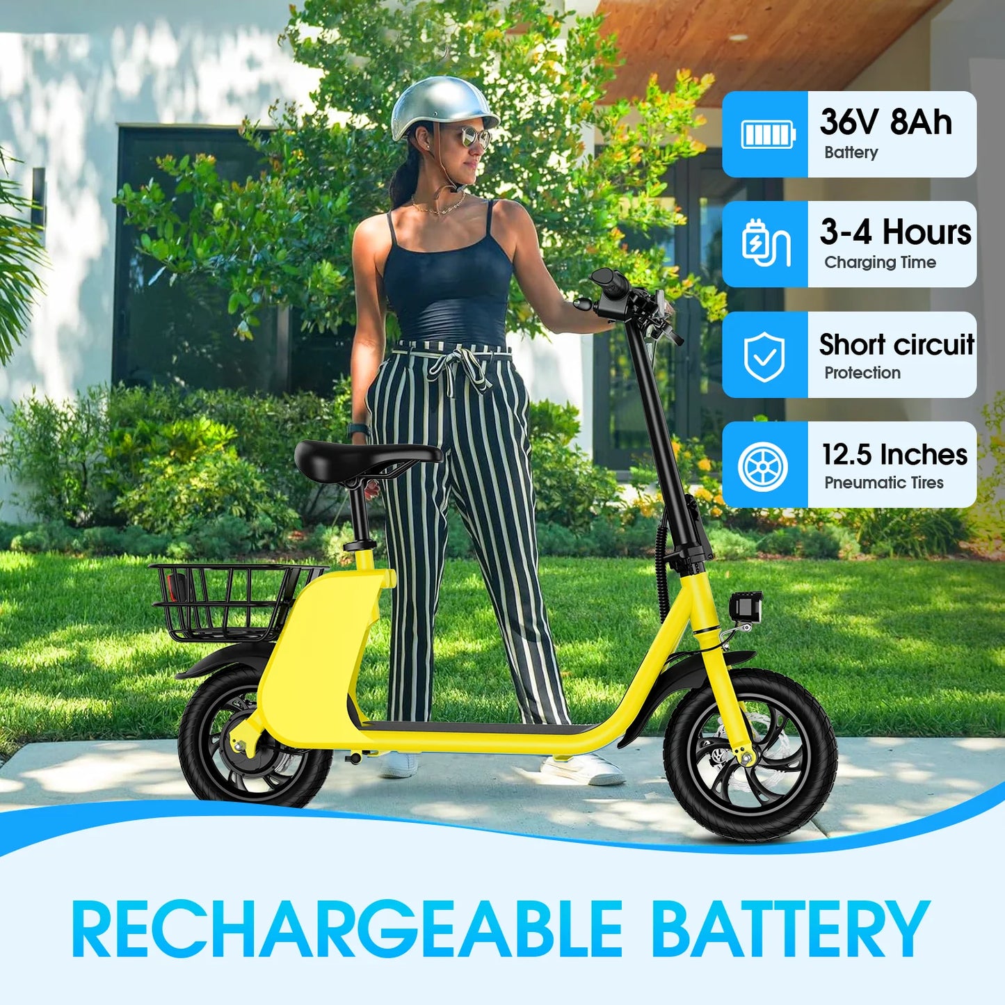 450W adult electric scooter