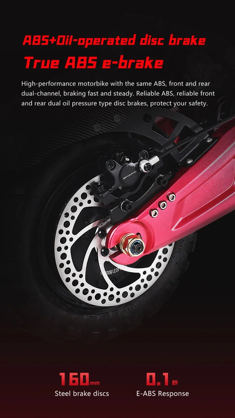Electric scooter 6000W