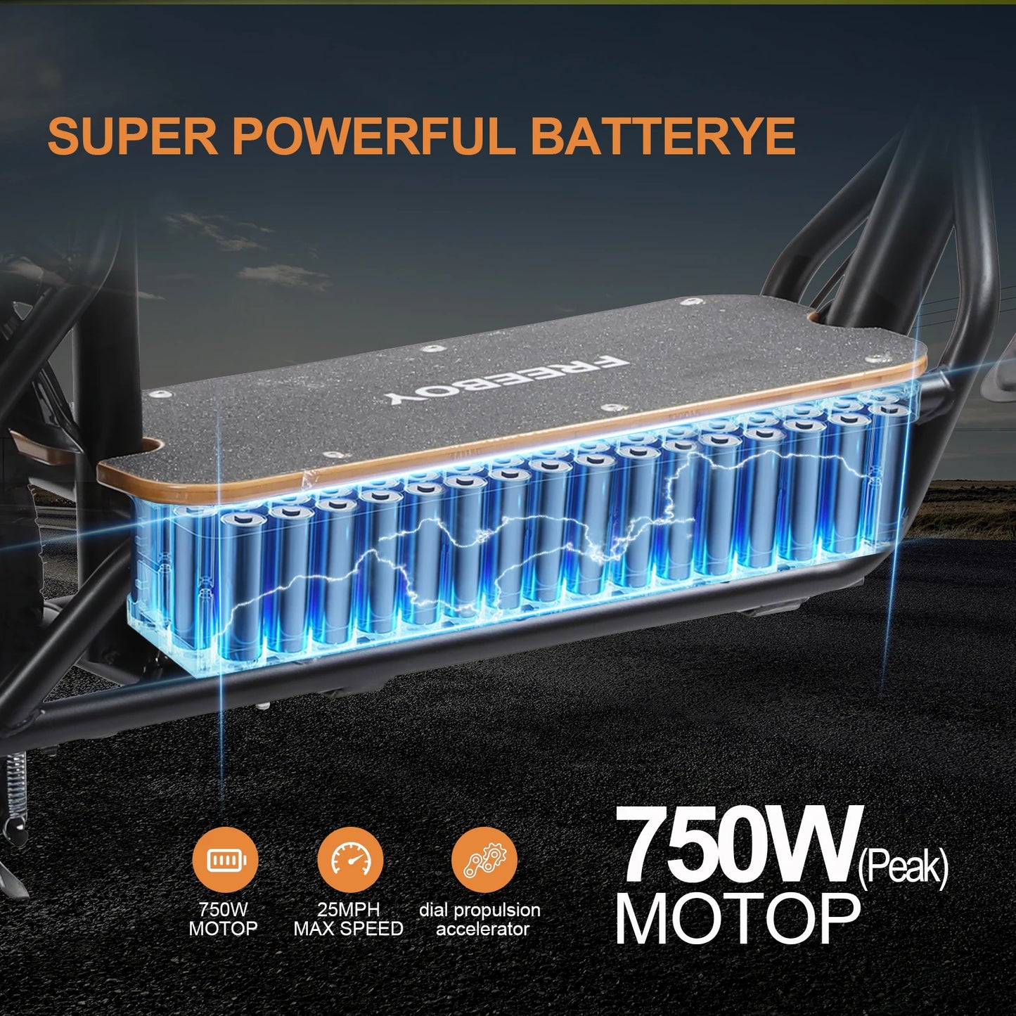 H14 Scooters Electric 750W