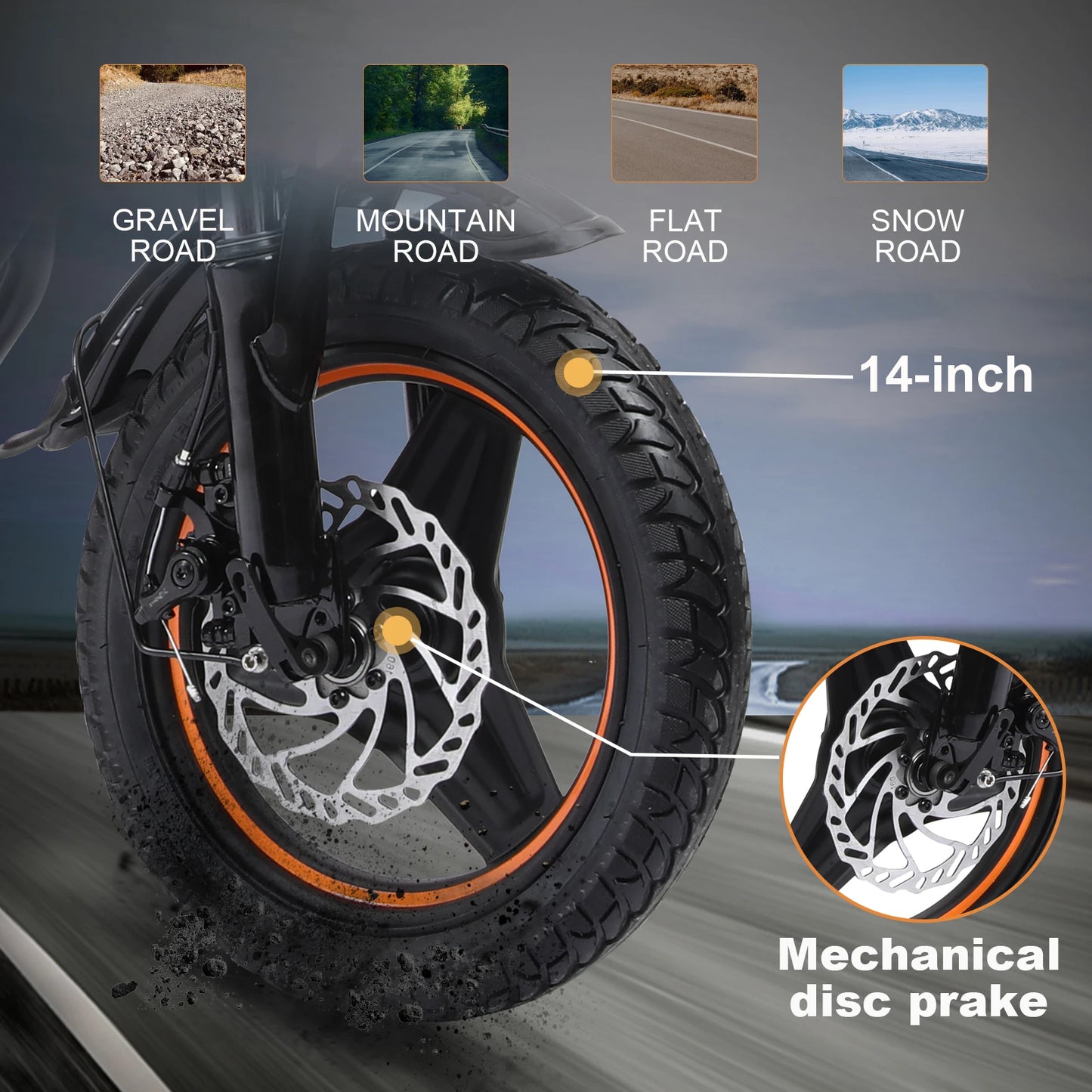 H14 Scooters Electric 750W
