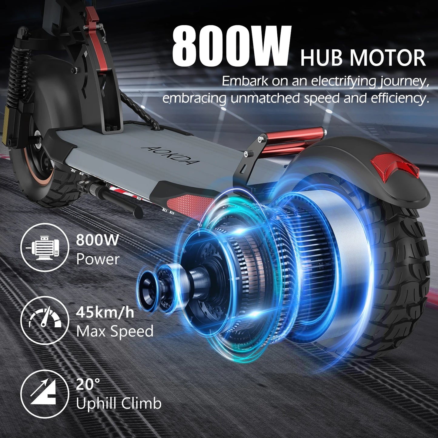 Scooters Electric 800W
