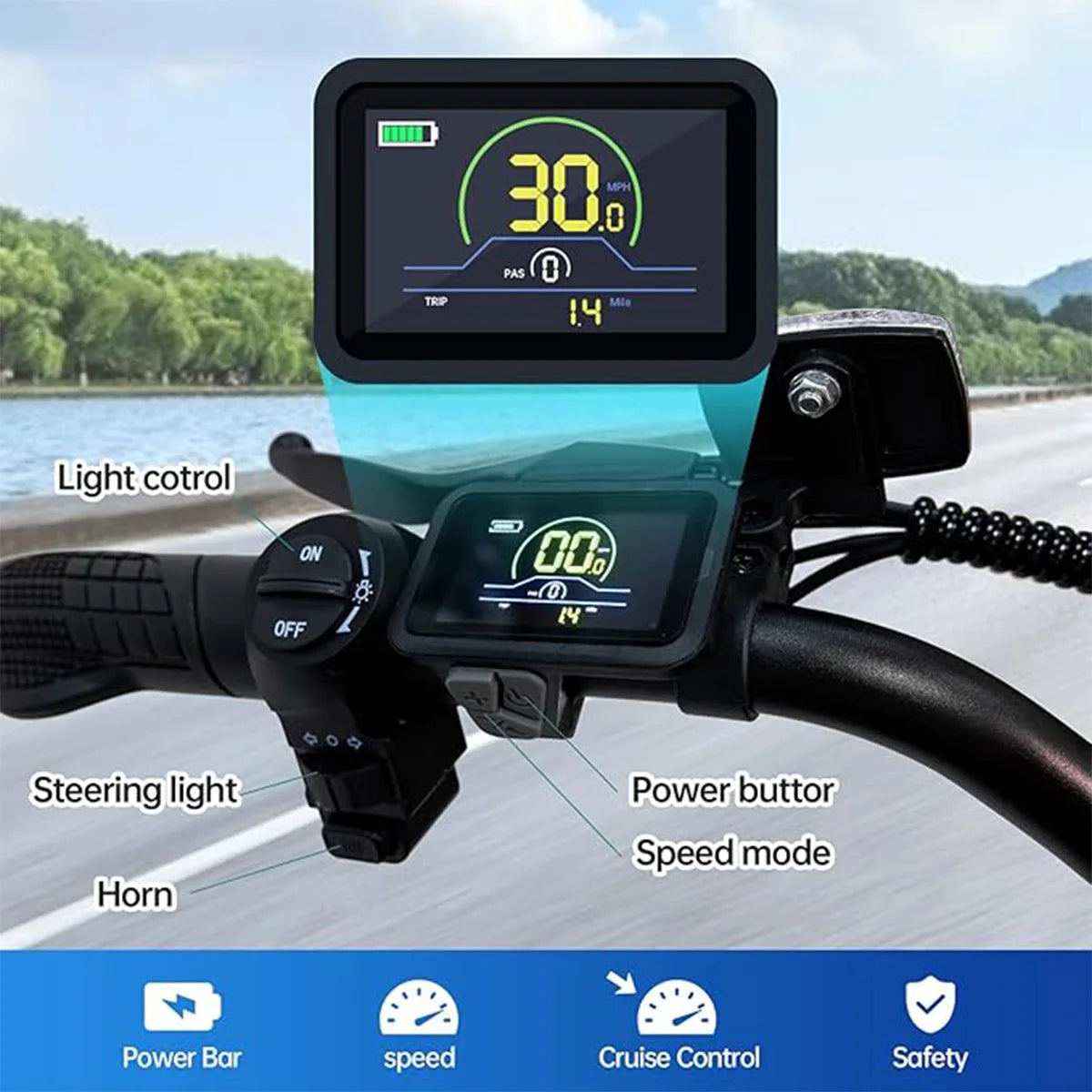 1500W  Mountain Electric Bike