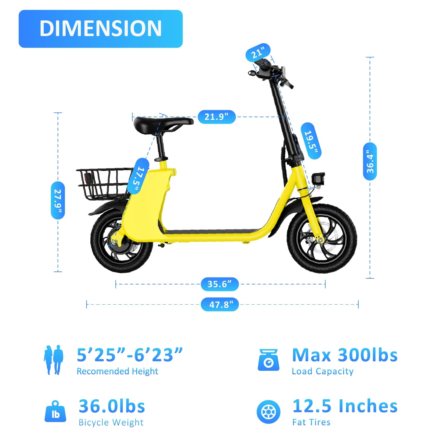 450W adult electric scooter