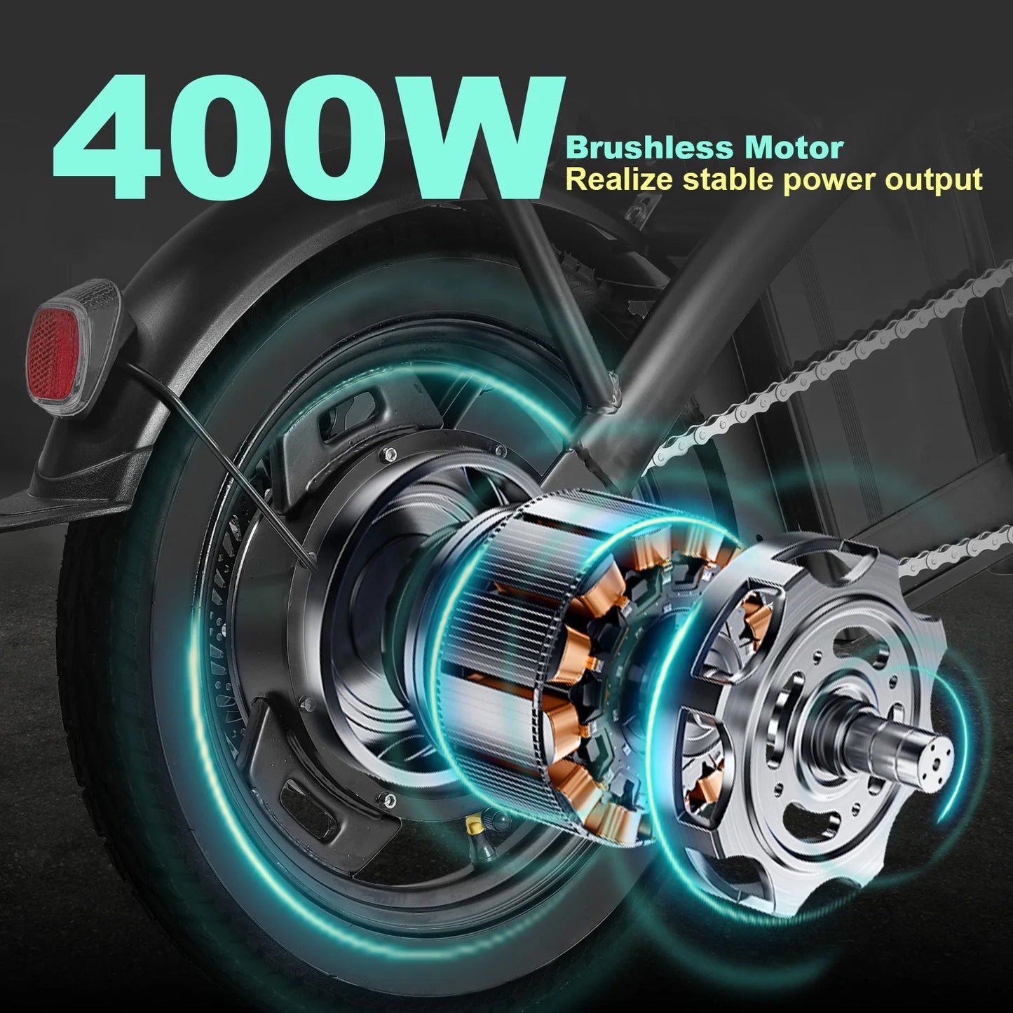 400W motor adult electric bicycle
