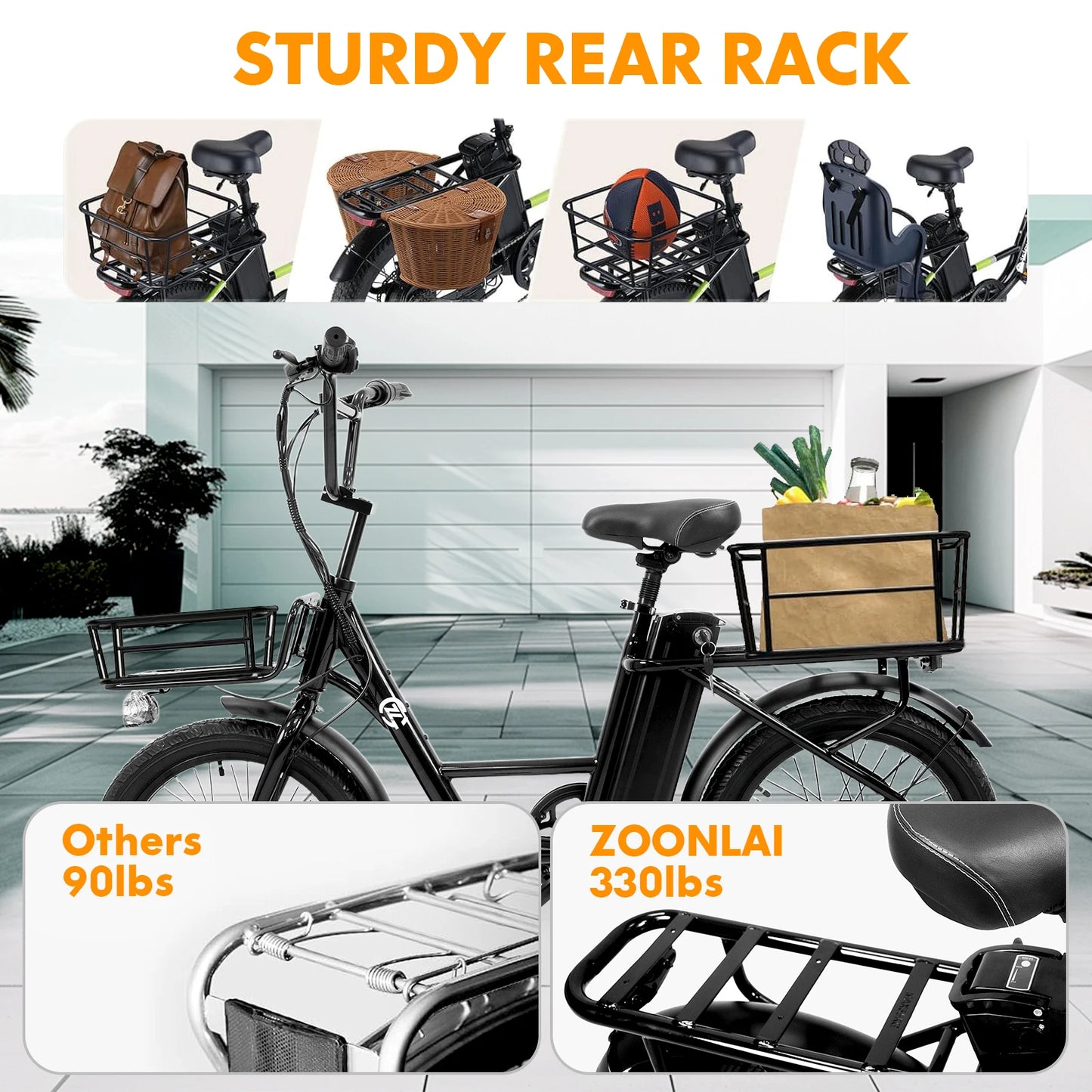 750W adult electric bicycle, 26MPH