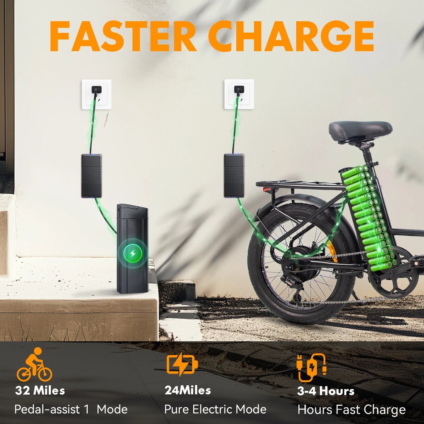 750W adult electric bicycle, 26MPH