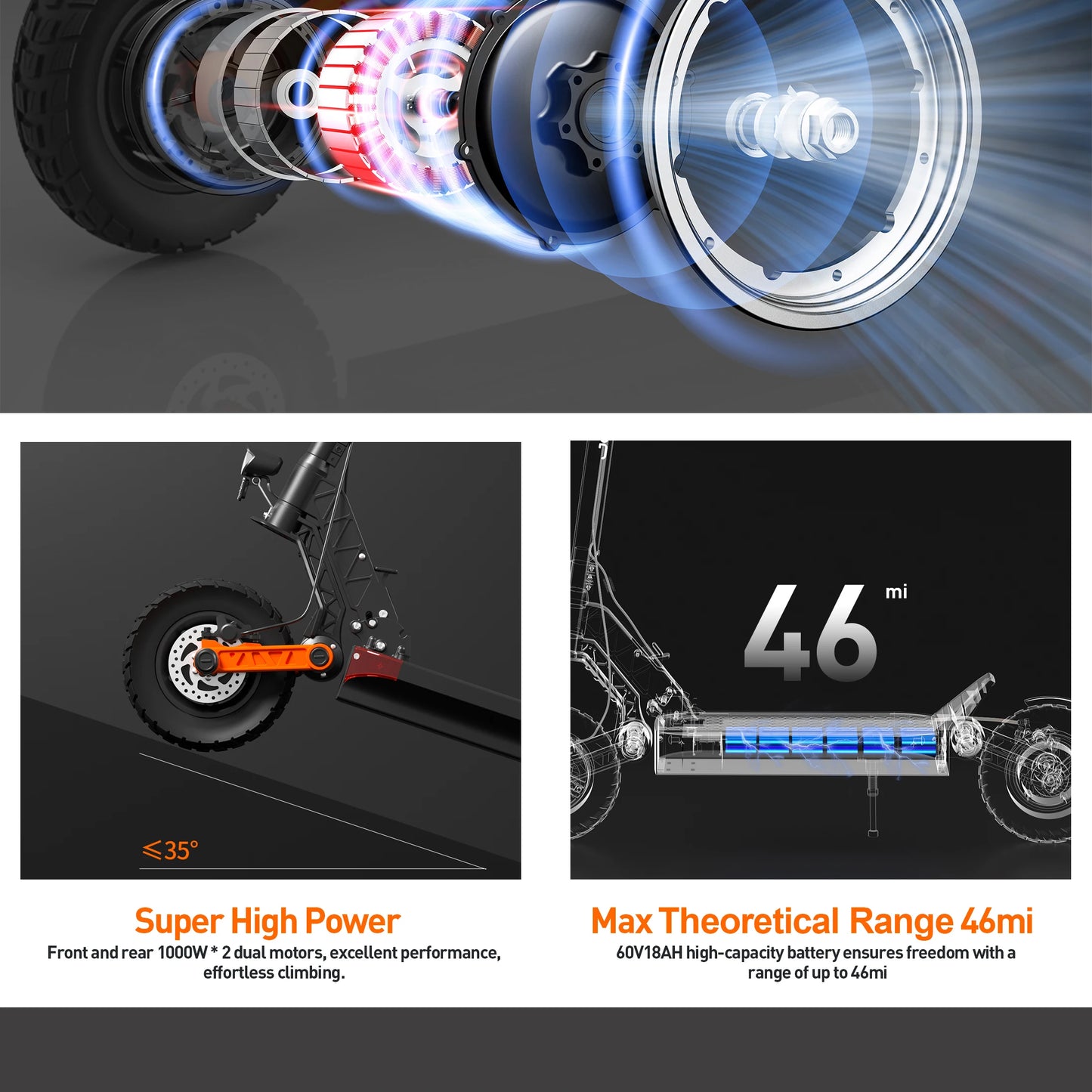 Electric Scooter 1000W
