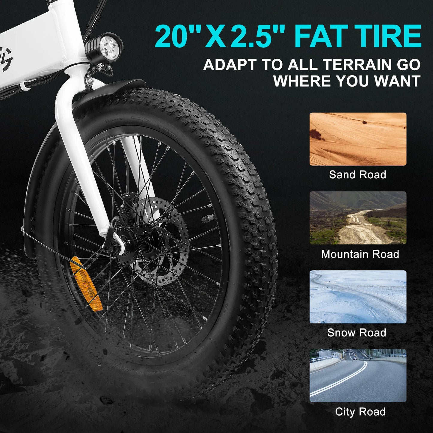 500W electric bicycle