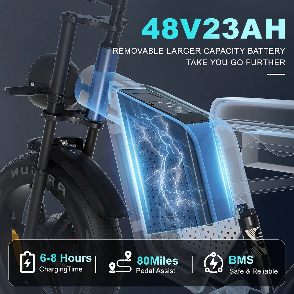 750W electric bicycle
