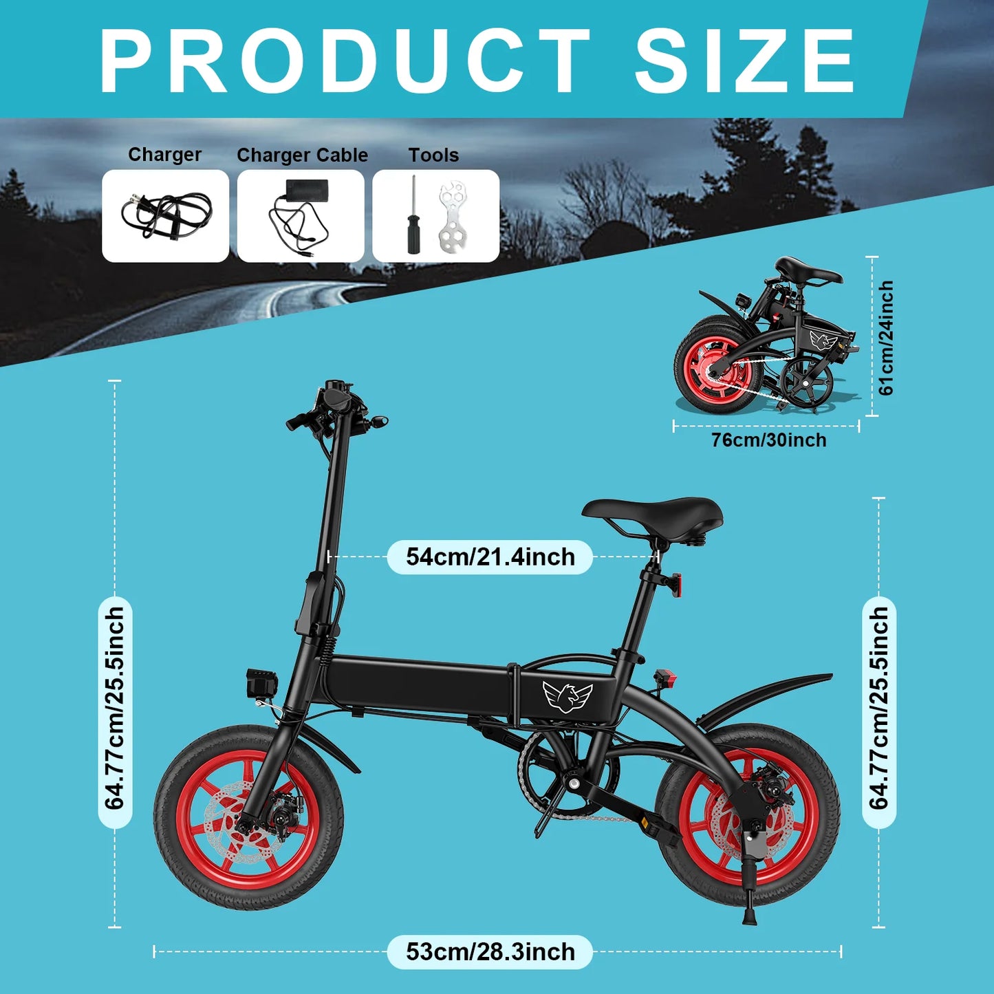 350W electric bicycle