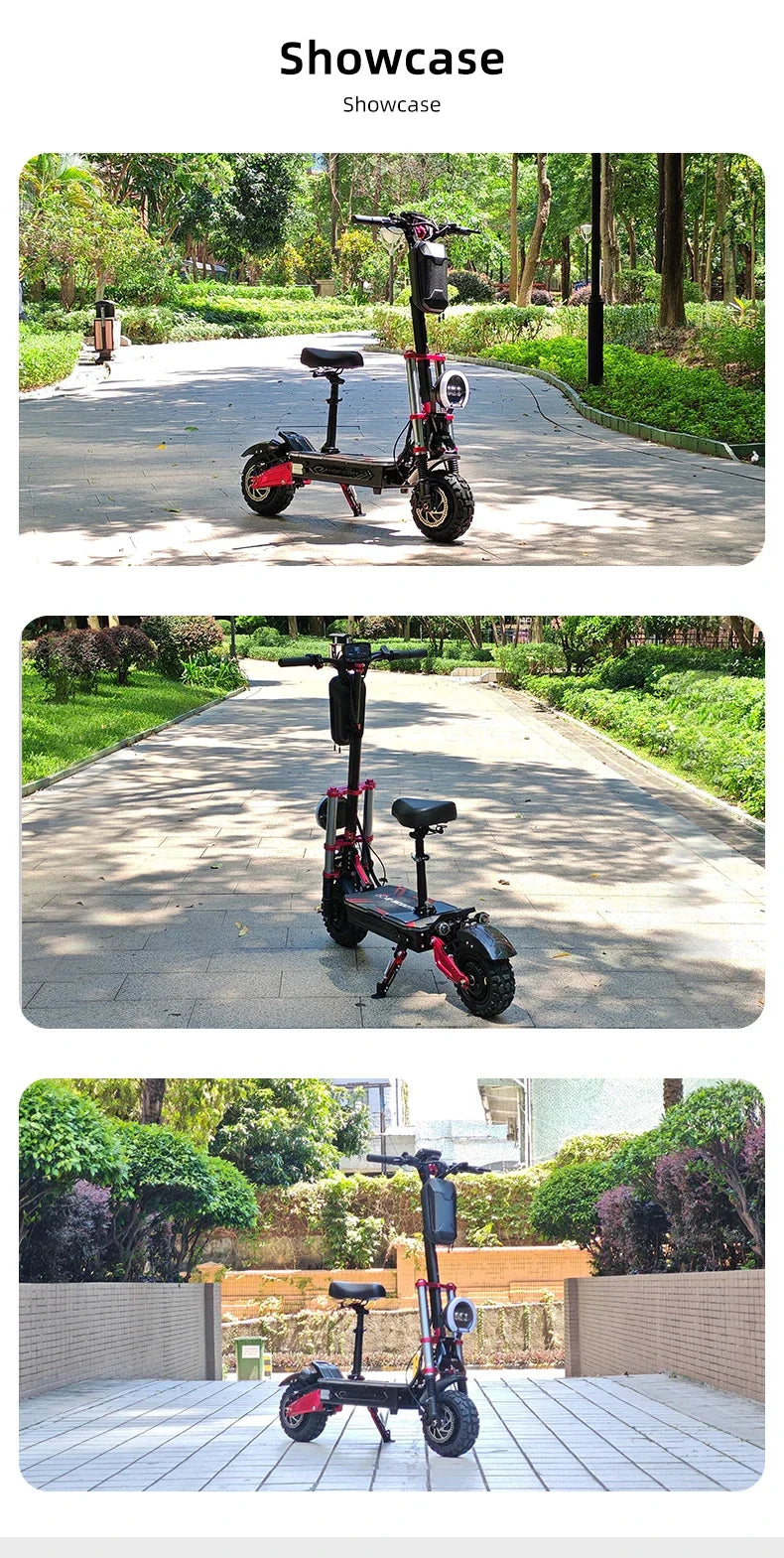 Electric scooter 6000W