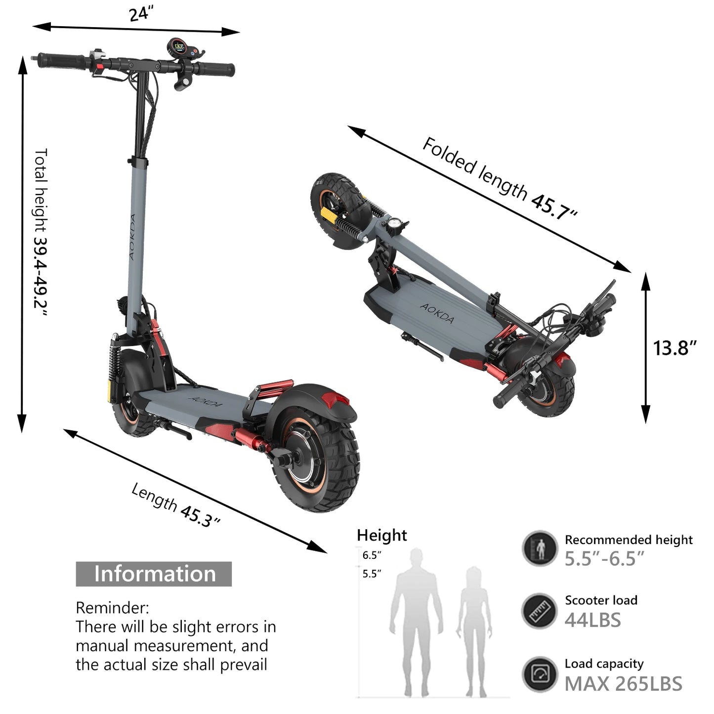 Scooters Electric 800W