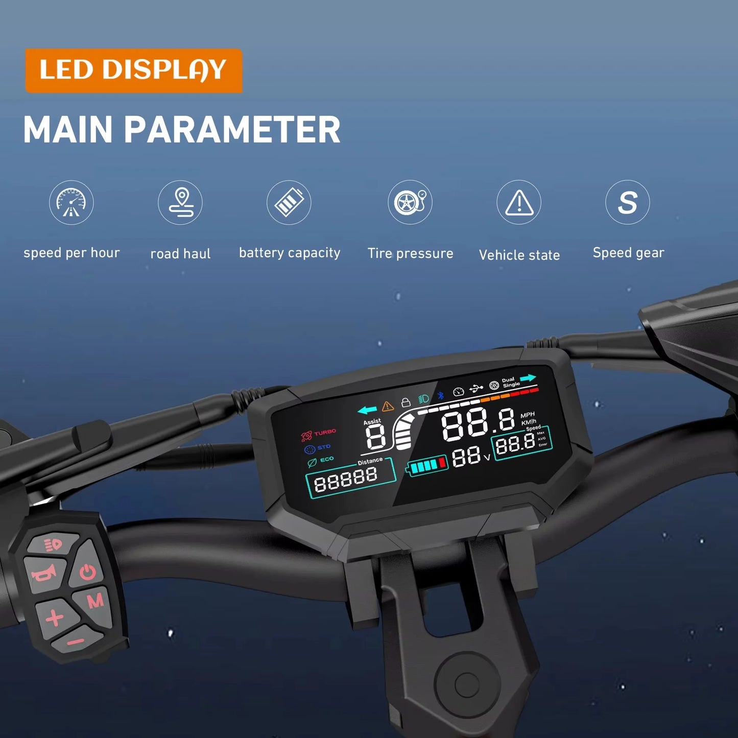 H9 Scooters Electric 6000W