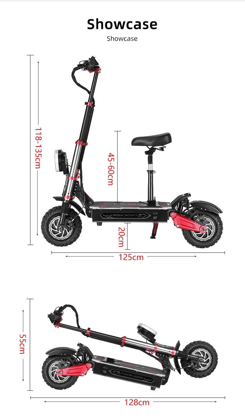Electric scooter 6000W